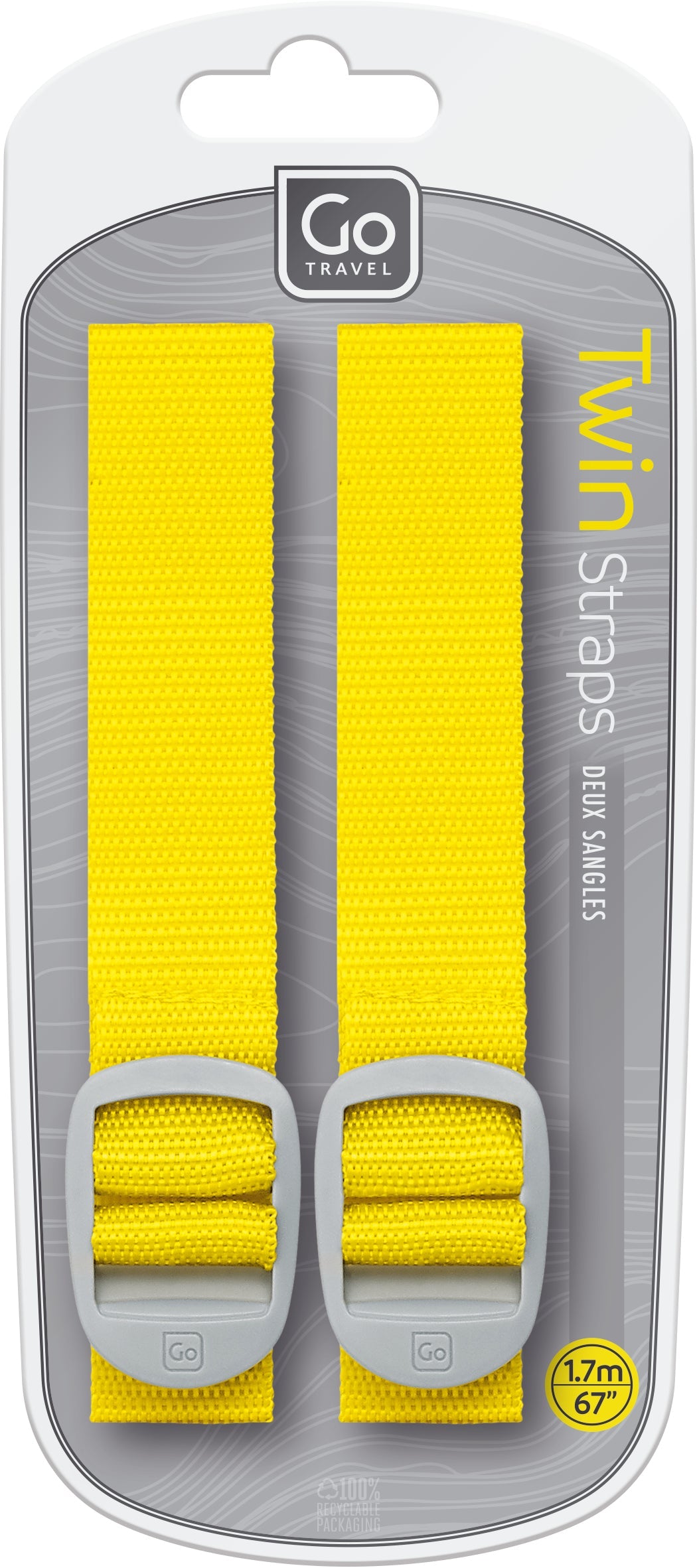 Go Travel Twin Straps (Asst)