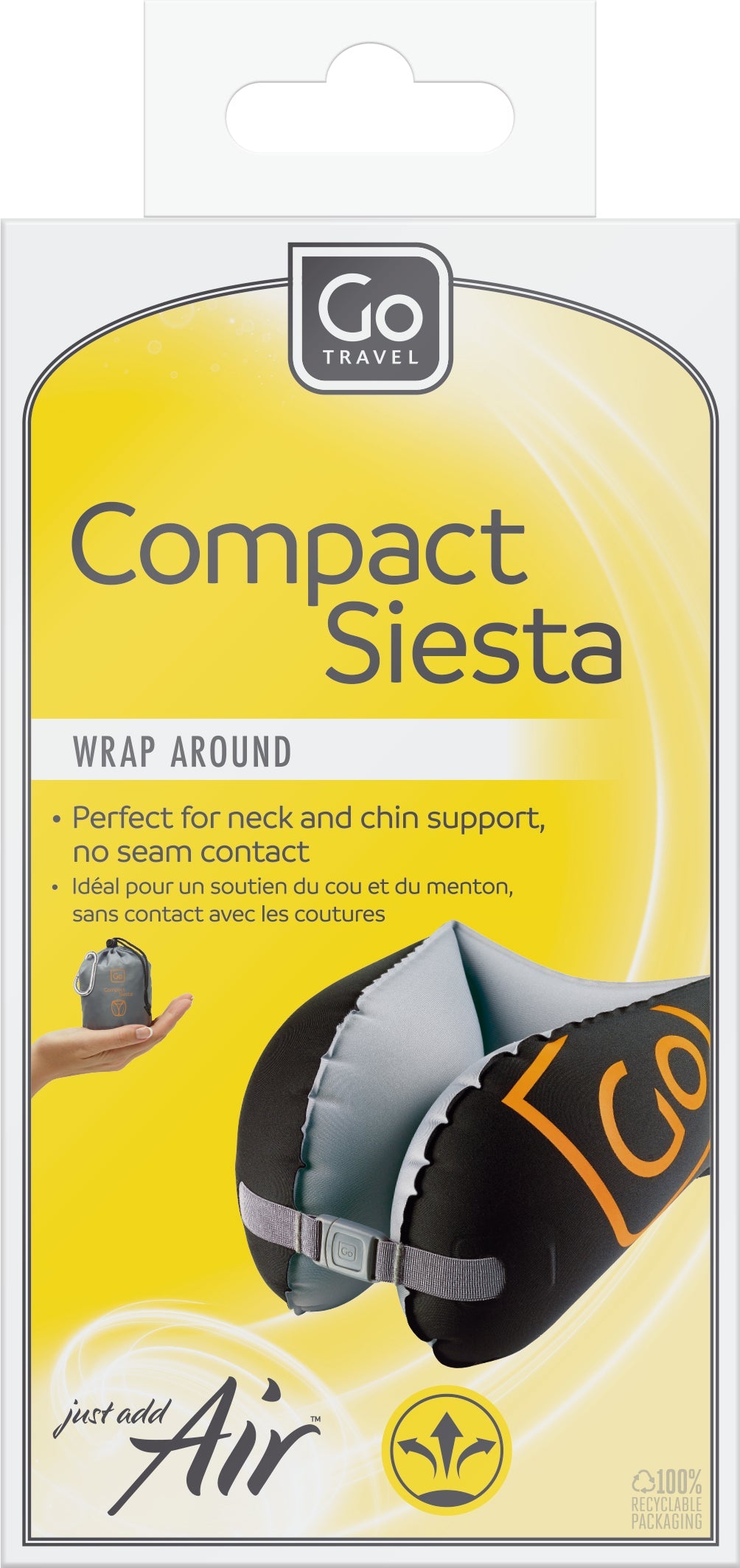 Go Travel Compact Siesta (Black)