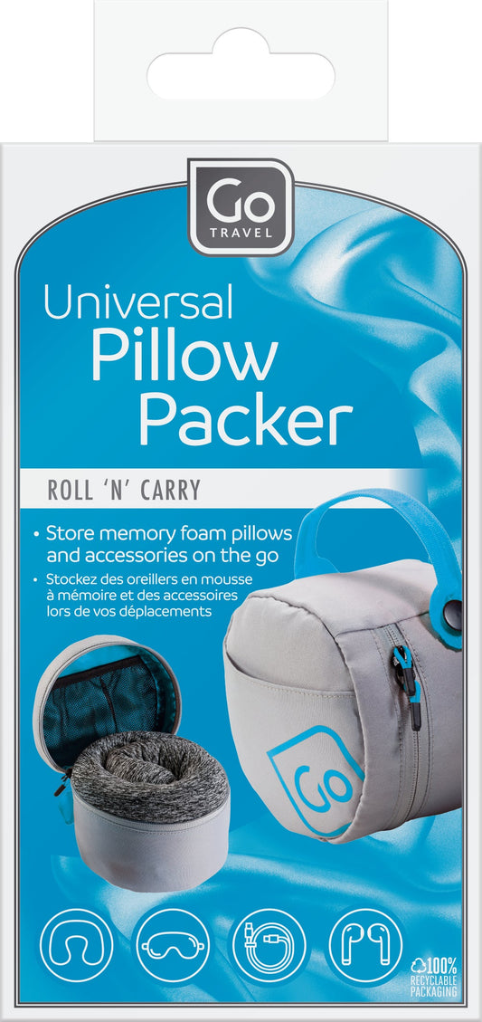 Go Travel Universal Pillow Packer (Blue)