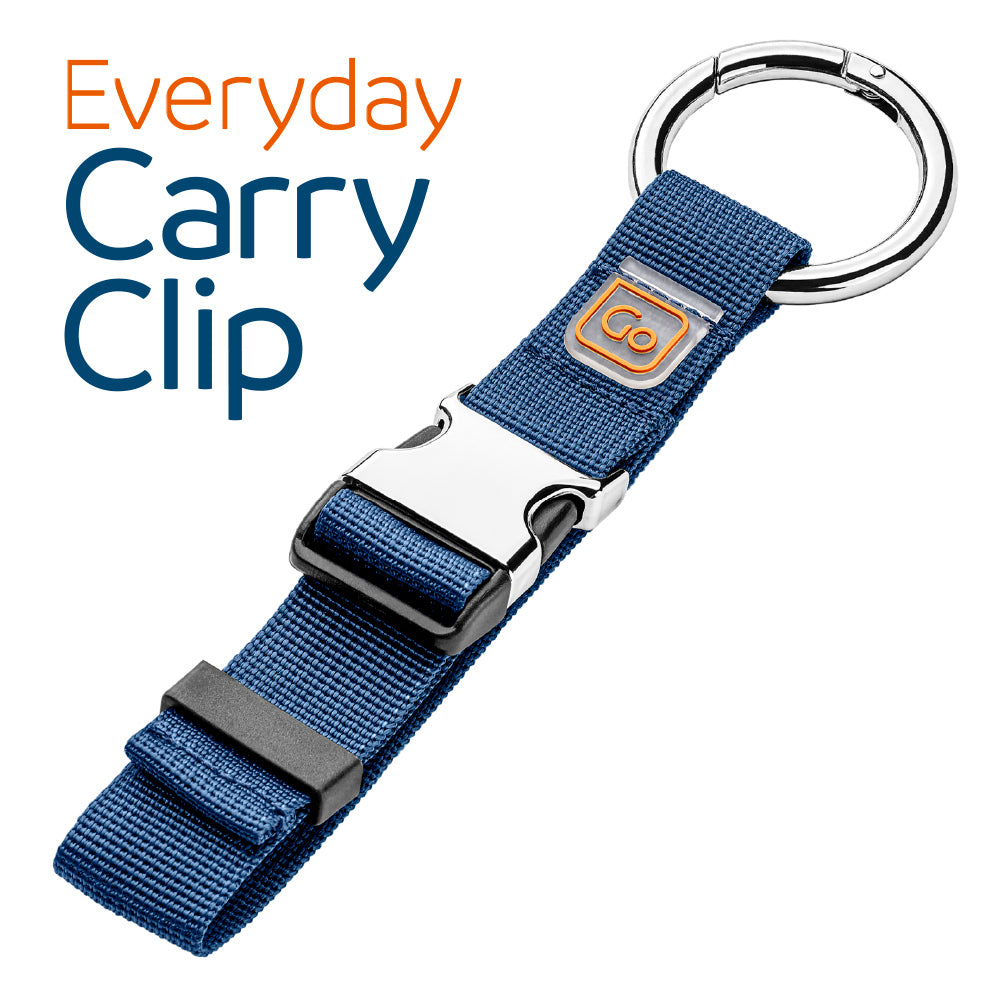 Go Travel Everyday Carry Clip (Blue)