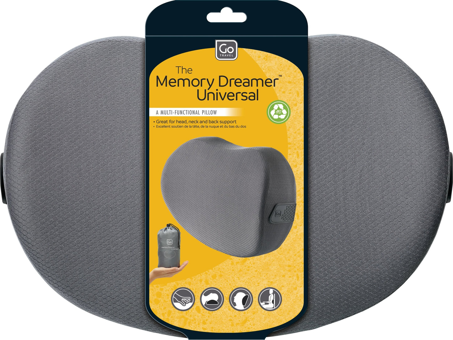 Go Travel Memory Foam Lumbar Support