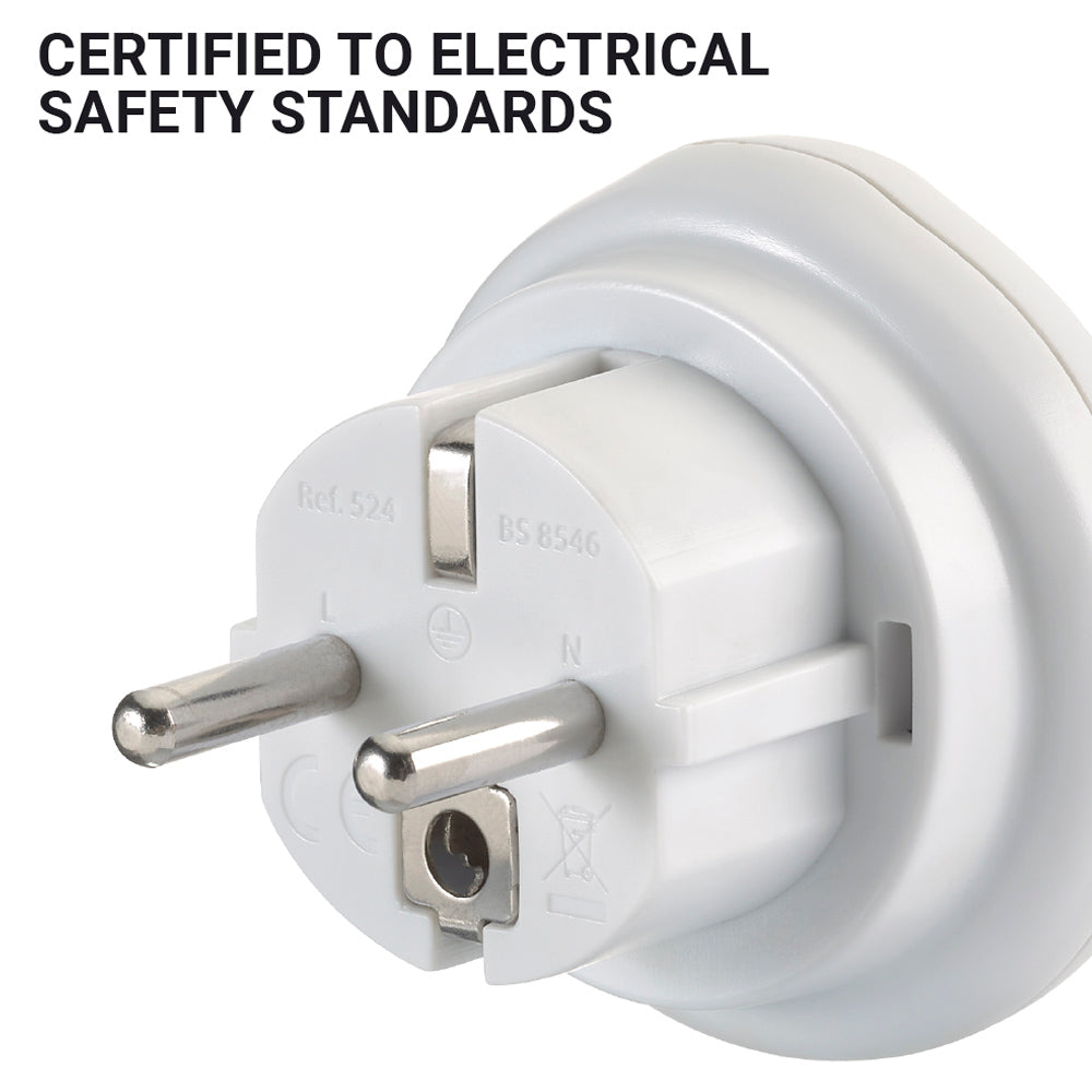Go Travel UK-EU Adaptor