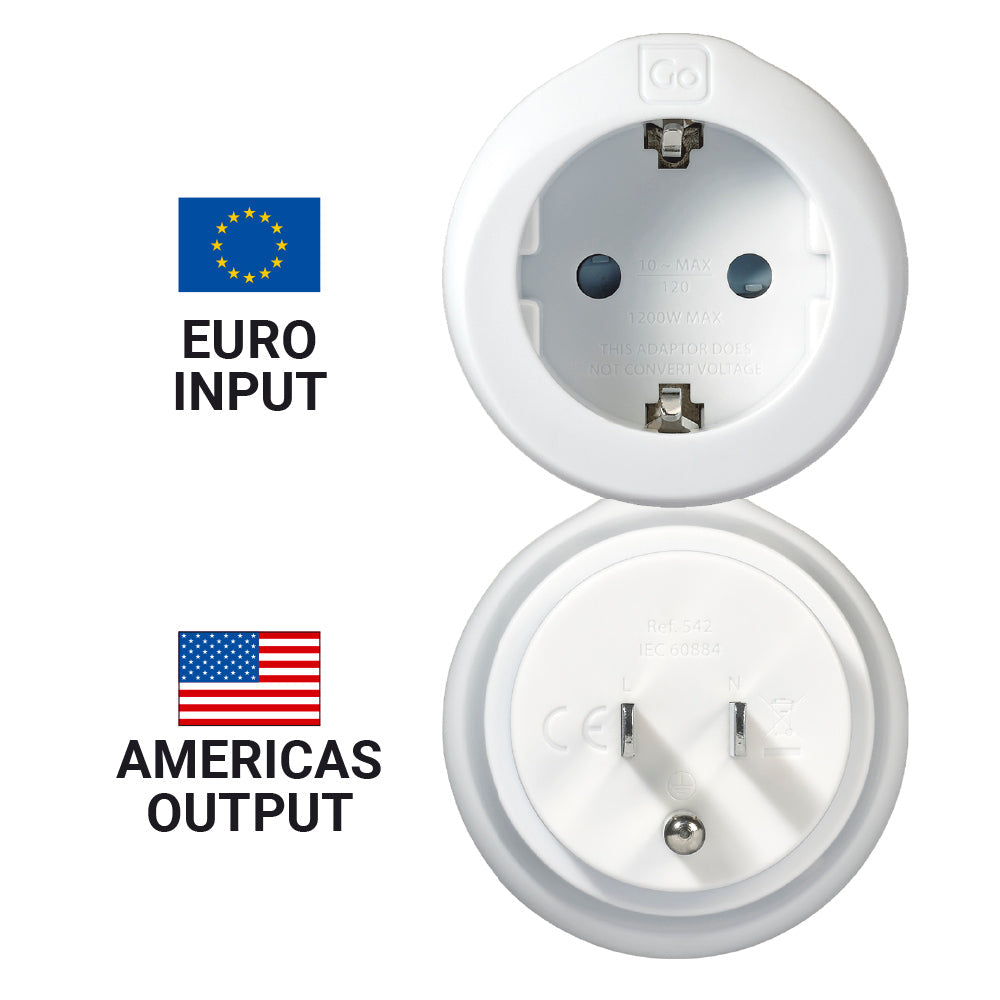 Go Travel EU-USA Adaptor