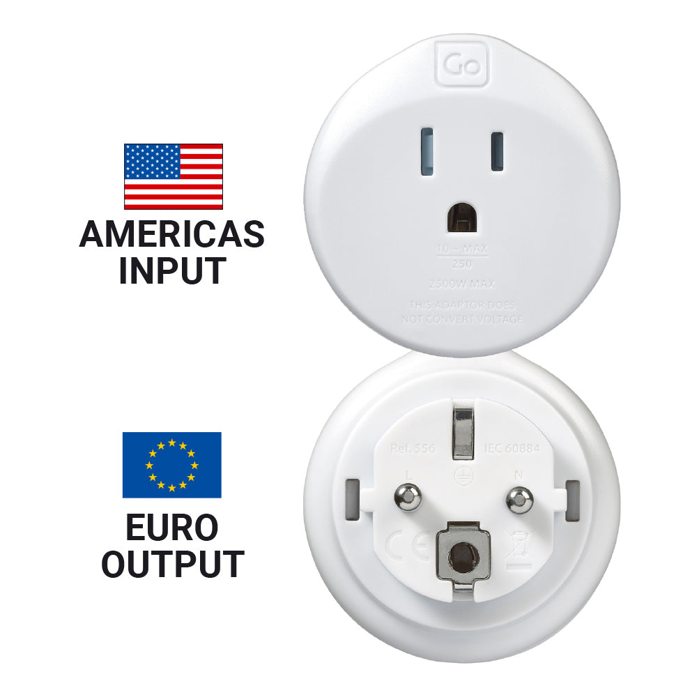 Go Travel USA-EU Adaptor