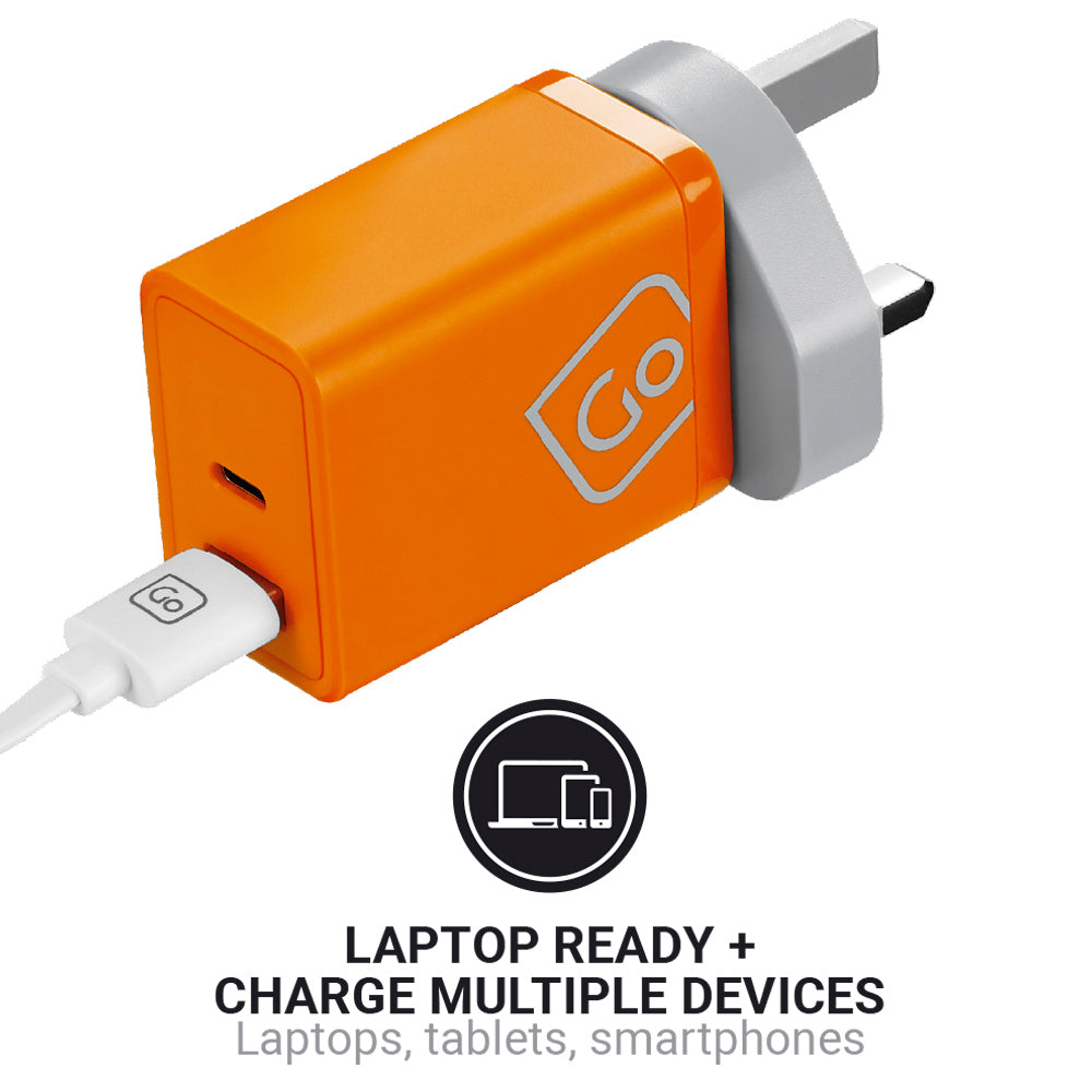 Go Travel Worldwide USB-A & USB-C GaN Charger 65W