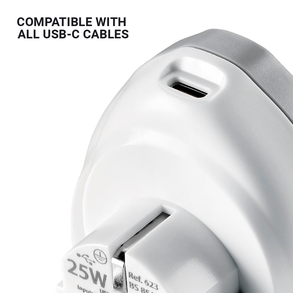 Go Travel World - EU USB-C Adaptor + (25W)