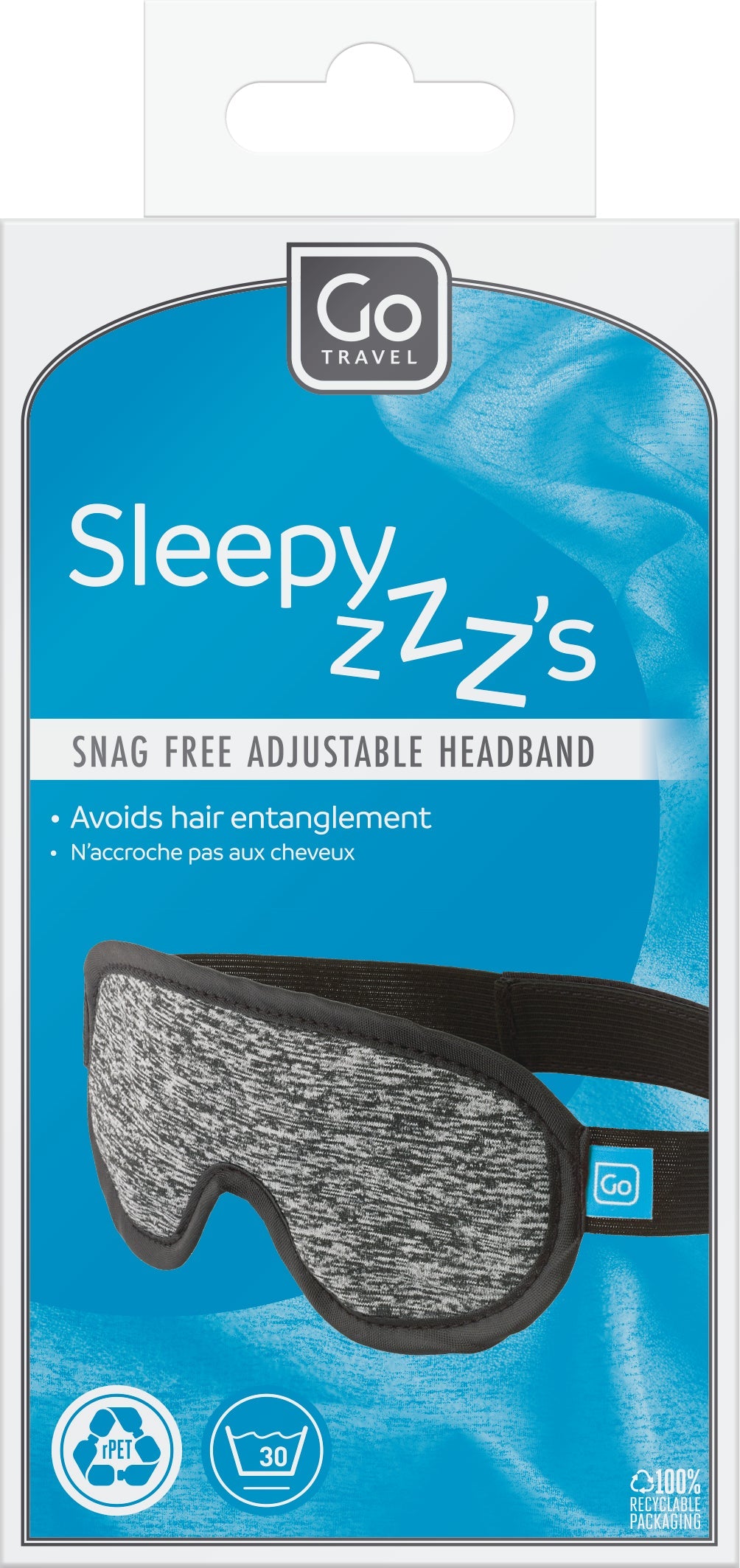 Go Travel Sleepy ZZZ's (Blue)